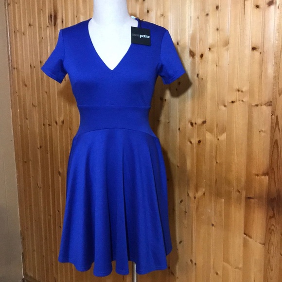 ASOS Petite Dresses & Skirts - NWO ASOS Petite Royal Blue Skater Dress size 6